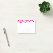 Roze bubels Confetti Patroon Post-it® notes (Kantoor)