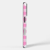 Roze Buffel Plaid Patroon Case-Mate iPhone Case (Achterkant / Rechts)