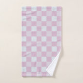Roze buffelcontrole bad handdoek (Handdoek)