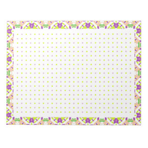 Roze BuJo Dot Grid ADHD Habit Tracker Goal Planner Notitieblok