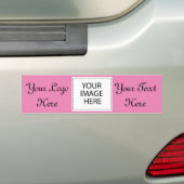 Roze #BumperSticker Bumpersticker (Op auto)