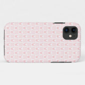 Roze Bunny iPhone Case (Achterkant (horizontaal))