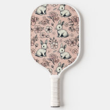 Roze Bunny Pickleball Paddle