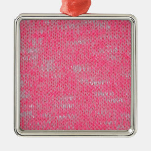 Roze Burn Out Patroon Vrede Liefde Bestemming Kuns Metalen Ornament