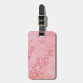  Roze Butterflies Vloeiing Bagagelabel (Voorkant verticaal)