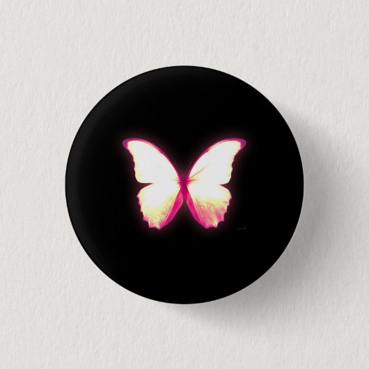 Roze Butterfly Button (Voorkant)