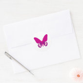 Roze Butterfly Insecte Stickers