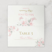 Roze Butterfly Quinceañera (Buitenkant ongevouwen)