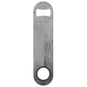 Roze Butterfly Rustic Personalized Bar Key Speed Flessenopener (Achterkant)