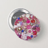 roze Button Collage (Voorkant /achterkant)