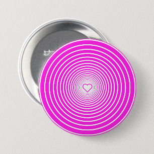 Roze Button met hart - of Kies Kleur