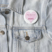 Roze Button voor de implementatie van het hart Afg (In situ)