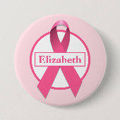 Roze Button voor de ondersteuning van koolstofkank (Voorkant)