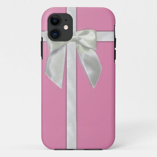 Roze Cadeau Iphone5s hoesje (Achterkant)