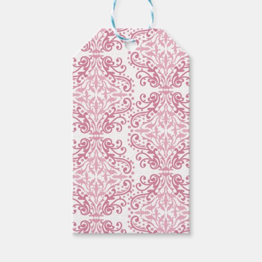 Roze  cadeaulabel (Voorkant)