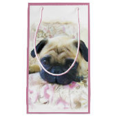 Roze cadeautas voor honden (Voorkant)