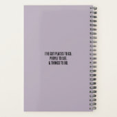  Roze Cadillac Car Guy Planner (Achterkant)