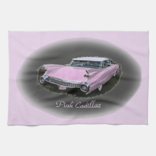 Roze Cadillac Flash Theedoek