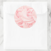 Roze cake frosting roos sticker (Tas)