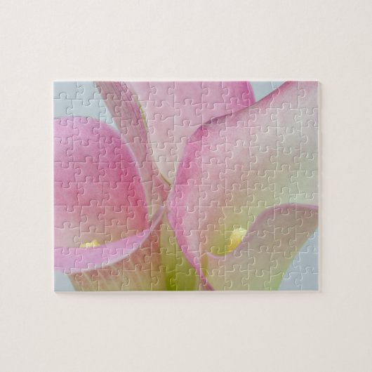 Roze Calla Lilies Legpuzzel (Horizontaal)