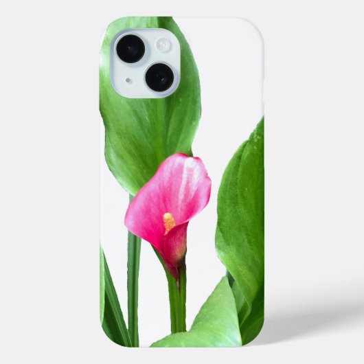 roze Calla Lily Case-Mate iPhone Case (Achterkant)