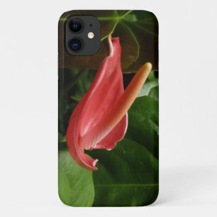 Roze Calla Lily Elegant Bloemen iPhone 11 Hoesje