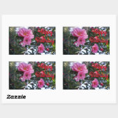 Roze Camellia #2 Happy Birthday Stickers (Vel)