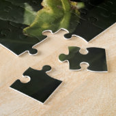 Roze Camellia Legpuzzel (Zijkant)