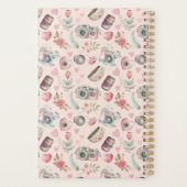 Roze  camera planner (Achterkant)