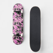 Roze Camo, 7¾" Skateboard (Voorkant)