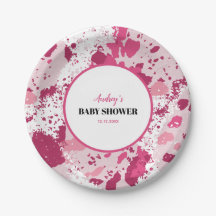 Roze Camo Baby shower
