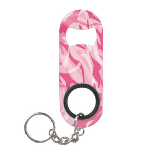 Roze Camo Bottle Opener Mini Flessenopener