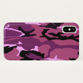 Roze Camo Case-Mate iPhone Case (Achterkant (horizontaal))
