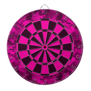 Roze Camo Dartbord