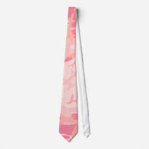Roze Camo - Girly Camo Stropdas