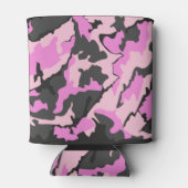 Roze Camo Koelbox Blikjeskoeler (Achterkant)