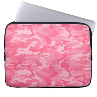 Roze Camo Laptop Sleeve