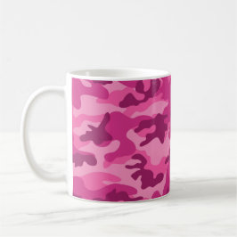 Roze Camo LOVE YOU Modern Her Yes Koffiemok