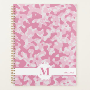 Roze Camo Patroon Abstracte Art Decor Design Planner