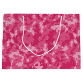 Roze Camo Pattern Groot Cadeauzakje (Voorkant)