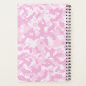 Roze Camo Pattern | Planner (Achterkant)
