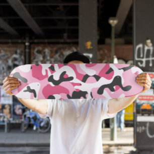 Roze Camo Skateboard Camo Skateboard