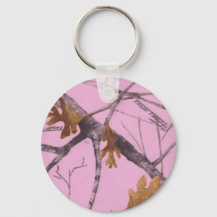 Roze Camo Sleutelhanger