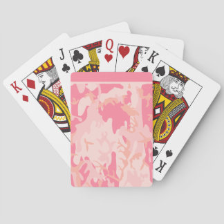 Roze Camo-speelkaarten Speelkaarten