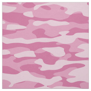 Roze Camo stof