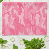 Roze Camo Theedoek (Gevouwen)