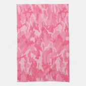 Roze Camo Theedoek (Verticaal)