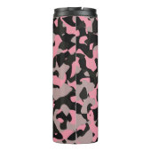 Roze Camo Thermosbeker (Achterkant)