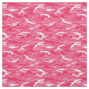 Roze Camoppatroon voor DIY-maskers Stof
