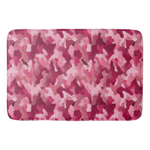 Roze Camouflage Badmat